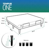 Set Tempur One + Ease King Size