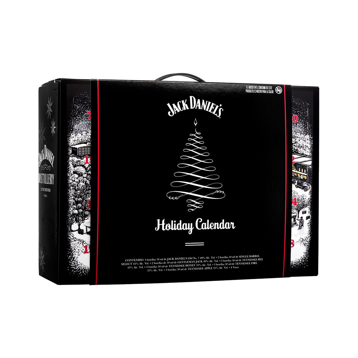 Whiskey Jack Daniel #39 s Holiday Calendar 24 piezas Costco México