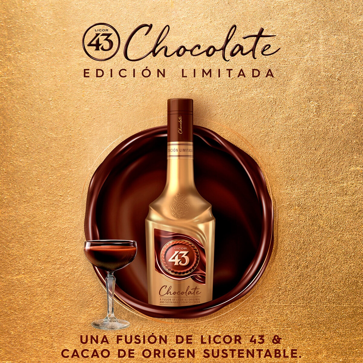 Licor 43 Chocolate Edición Limitada 700 ml : : Alimentos y  Bebidas