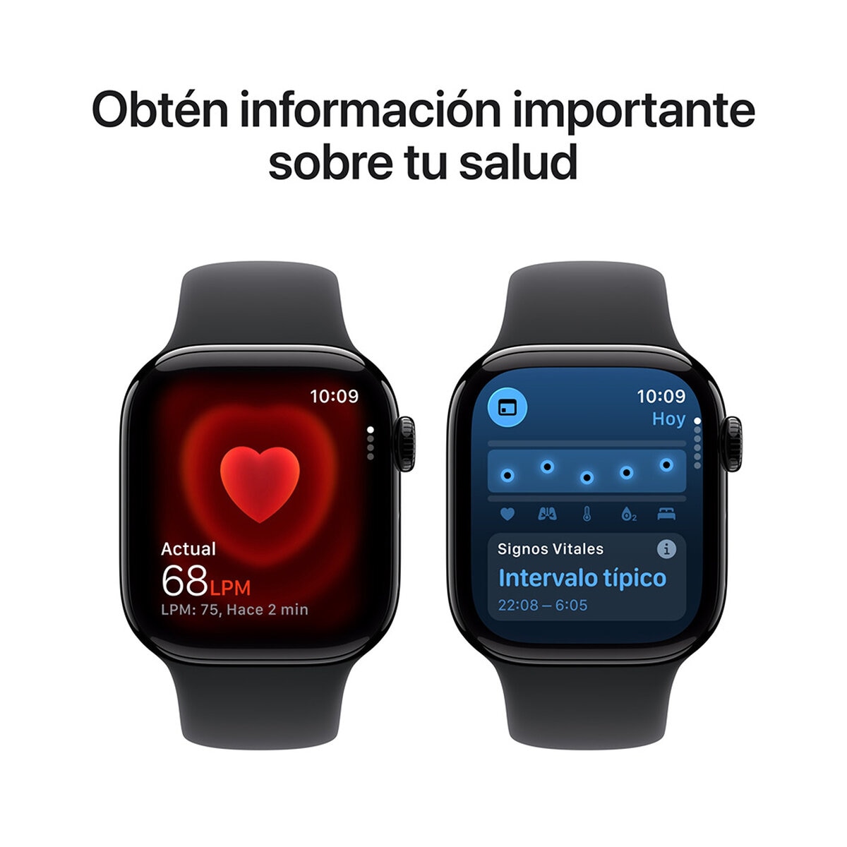 Apple Watch Series 11 (GPS + Celular) 42mm Aluminio Negro Azabache + Correa Deportiva Negra - Talla M/L Apple Watch Series 11 (GPS + Celular) 42mm Aluminio Negro Azabache + Correa Deportiva Negra - Talla M/L