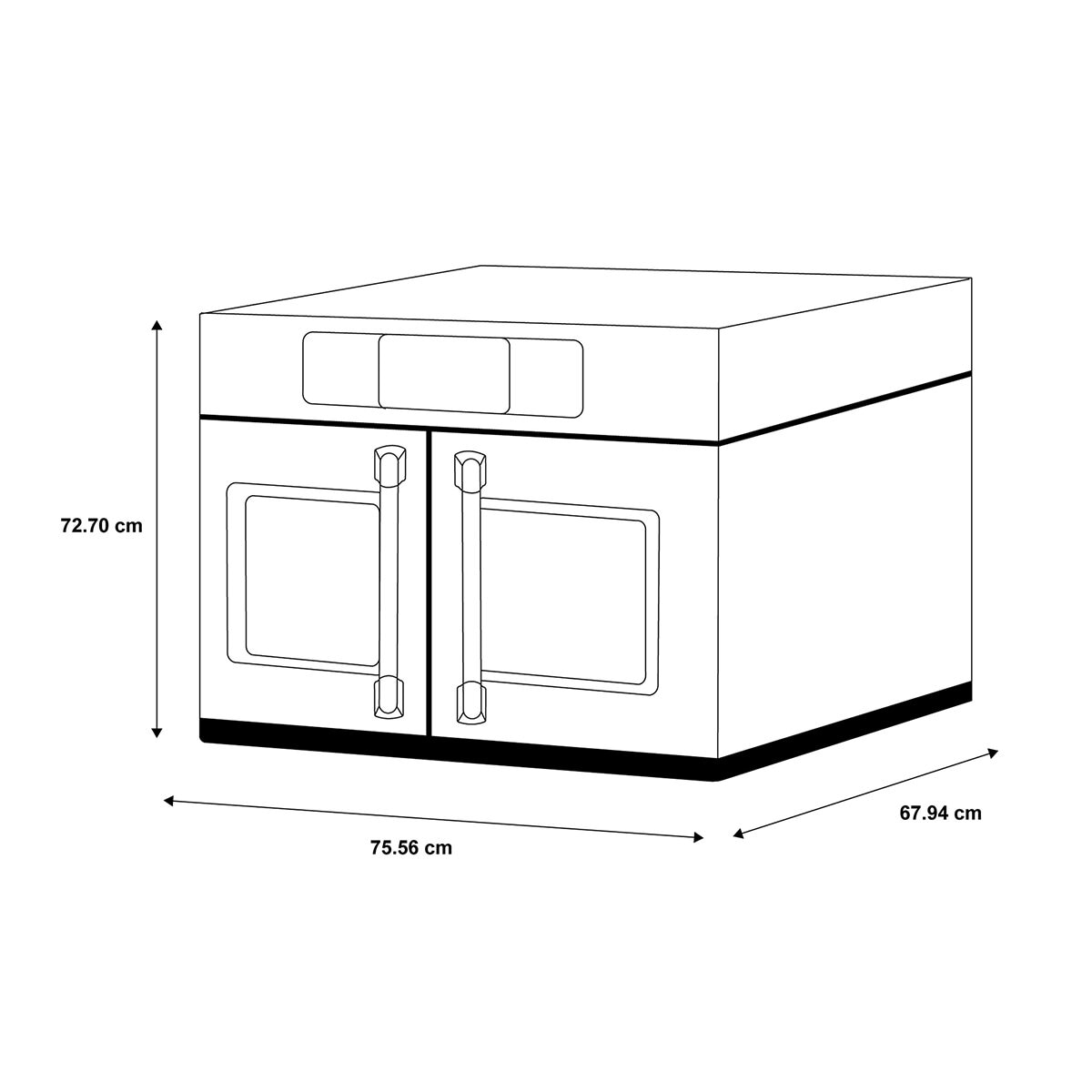 Café Horno Eléctrico 76cm