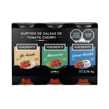 Agromonte Salsas de Tomate 3/720 g Agromonte Salsas de Tomate 3/720 g