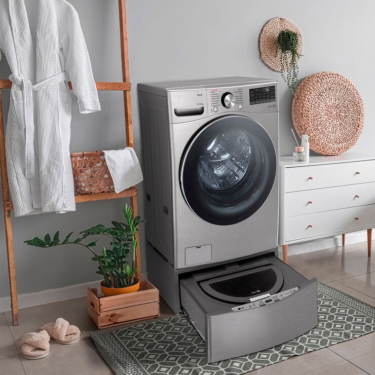 LG Lavasecadora Eléctrica 22Kg/13Kg + Mini Lavadora 3.5Kg LG Lavasecadora Eléctrica 22Kg/13Kg + Mini Lavadora 3.5Kg