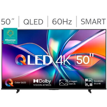 Hisense Pantalla 50" QLED 4K Fire TV Hisense Pantalla 50" QLED 4K Fire TV