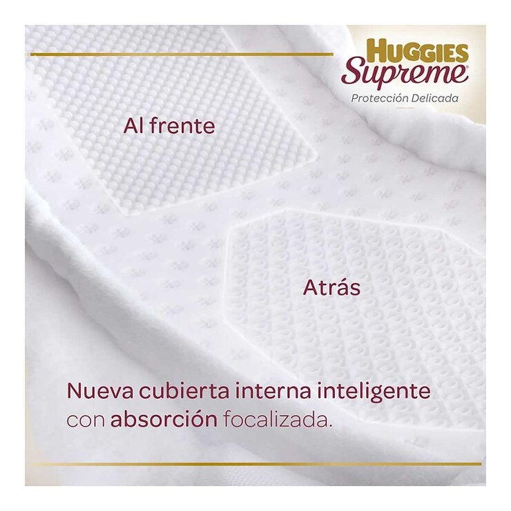 Huggies Supreme Platino Pañales Etapa 2 Unisex 120 pzas Huggies Supreme Platino Pañales Etapa 2 Unisex 120 pzas