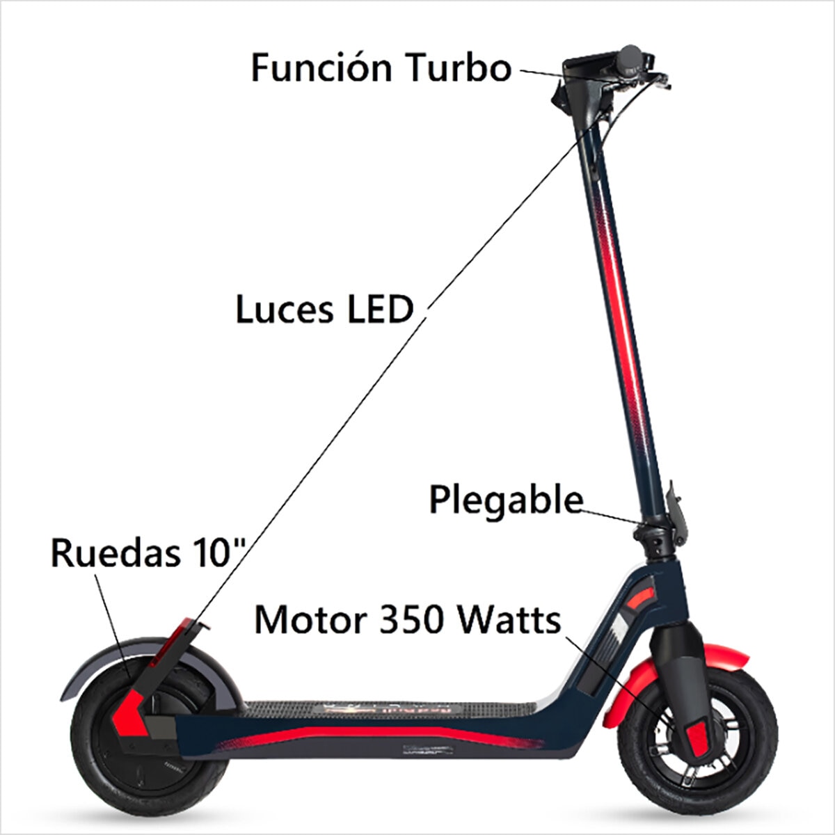 Red Bull Scooter Eléctrico Nine XL