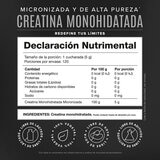 Creatina Monohidratada Birdman 600 gr