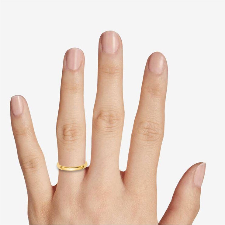 Argolla de matrimonio, 3mm, Comfort Fit, Oro Amarillo de 14K, Talla 10 Argolla de matrimonio, 3mm, Comfort Fit, Oro Amarillo de 14K, Talla 10