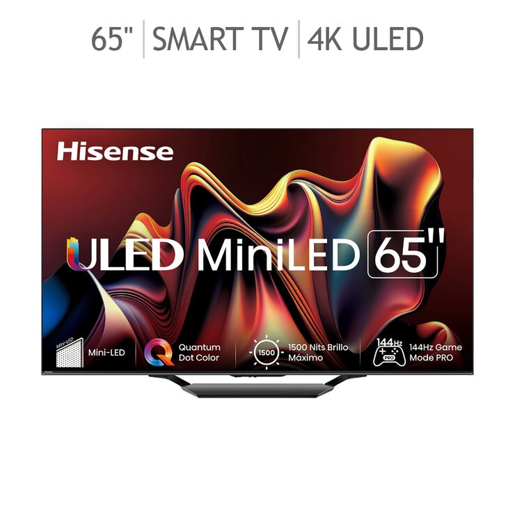 Hisense Pantalla 65" MiniLED ULED 4K Google TV