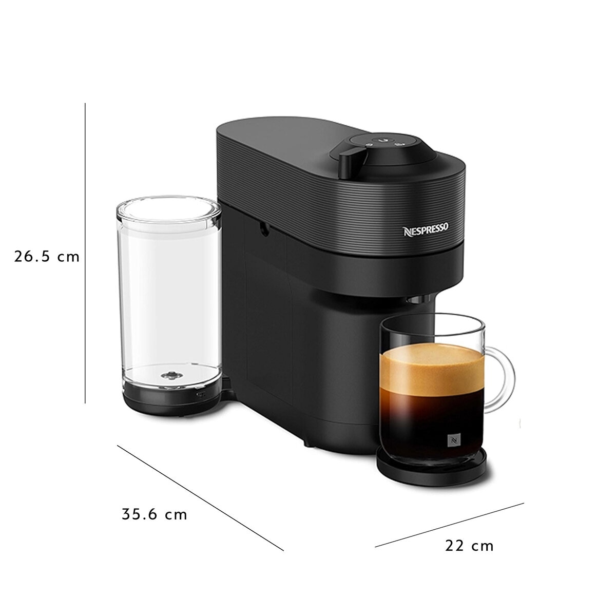 Nespresso Cafetera Pop Vertuo con Termo Incluye 12 Cápsulas de Café Nespresso Cafetera Pop Vertuo con Termo Incluye 12 Cápsulas de Café