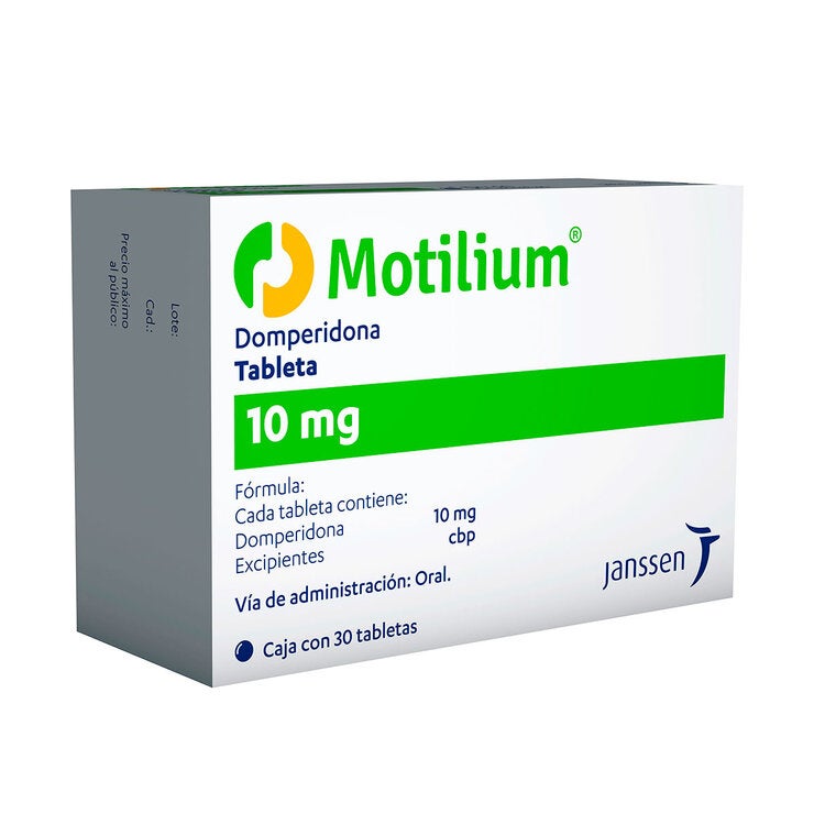 Motilium 10 mg Oral 30 Tabletas Motilium 10 mg Oral 30 Tabletas