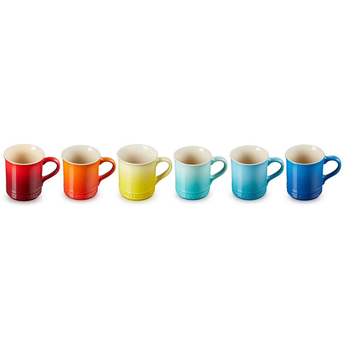 Le Creuset Set de 6 tazas Arcoiris