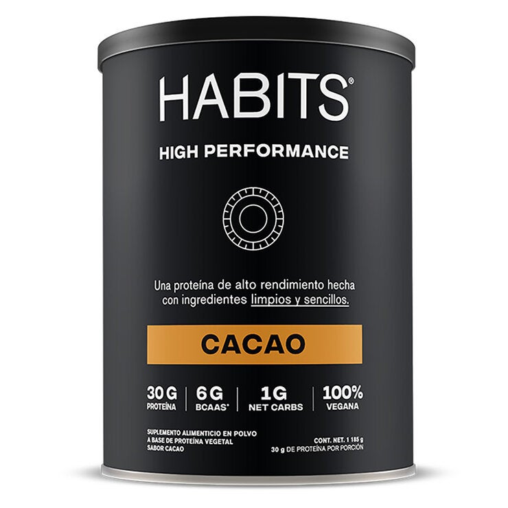Habits High Performance Proteína Vegetal Sabor Cacao 1.185 kg Habits High Performance Proteína Vegetal Sabor Cacao 1.185 kg
