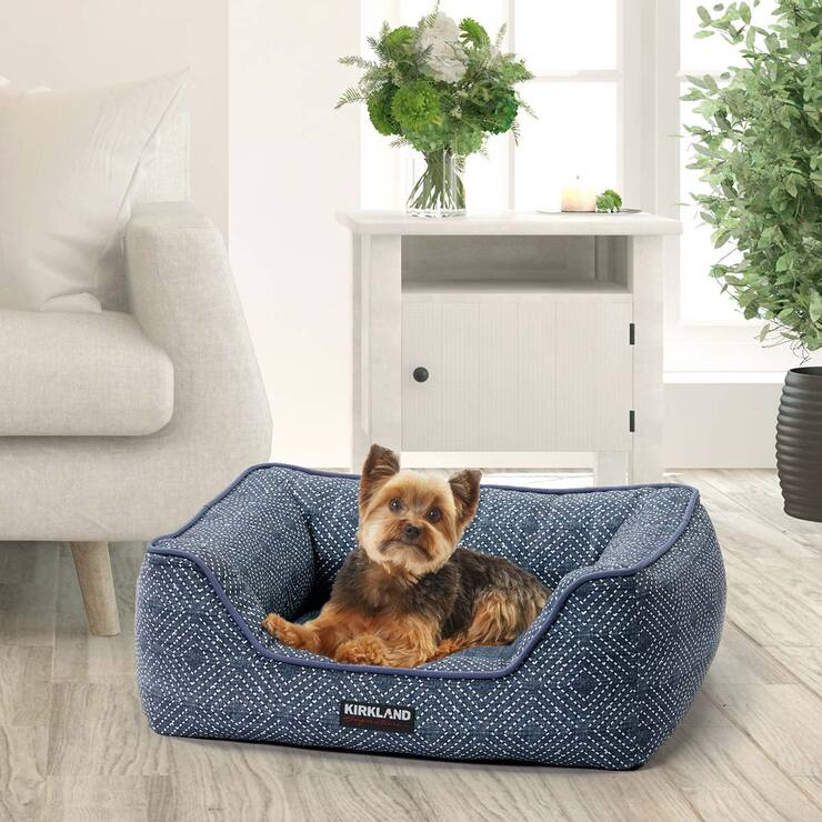 Cama Rectangular Para Perro Azul Kirkland Signature Costco M Xico