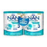 NAN 3 Optimal Pro de 1 a 2 Años 2 Latas de 1.6kg c/u