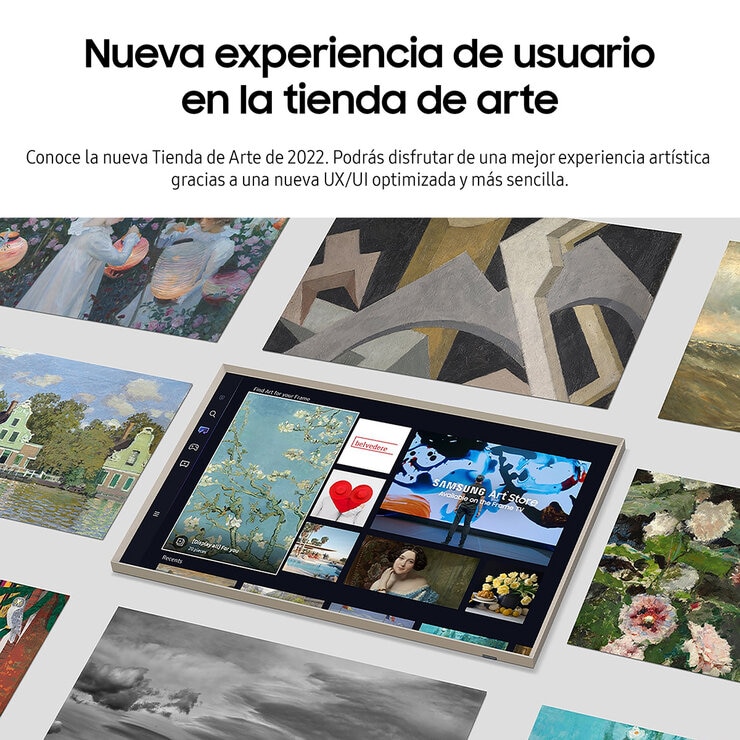Samsung Pantalla 32" QLED The Frame 4K Smart TV + Marco Samsung Pantalla 32" QLED The Frame 4K Smart TV + Marco