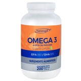 Naturagel Omega 3 EPA 180/DHA 120 frasco con 200 Cápsulas