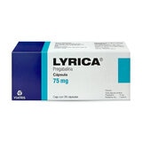 Lyrica 75mg 28 Cápsulas Lyrica 75mg 28 Cápsulas
