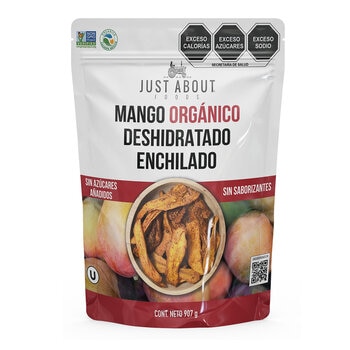 Just About Foods Mango Deshidratado Enchilado 907 gr