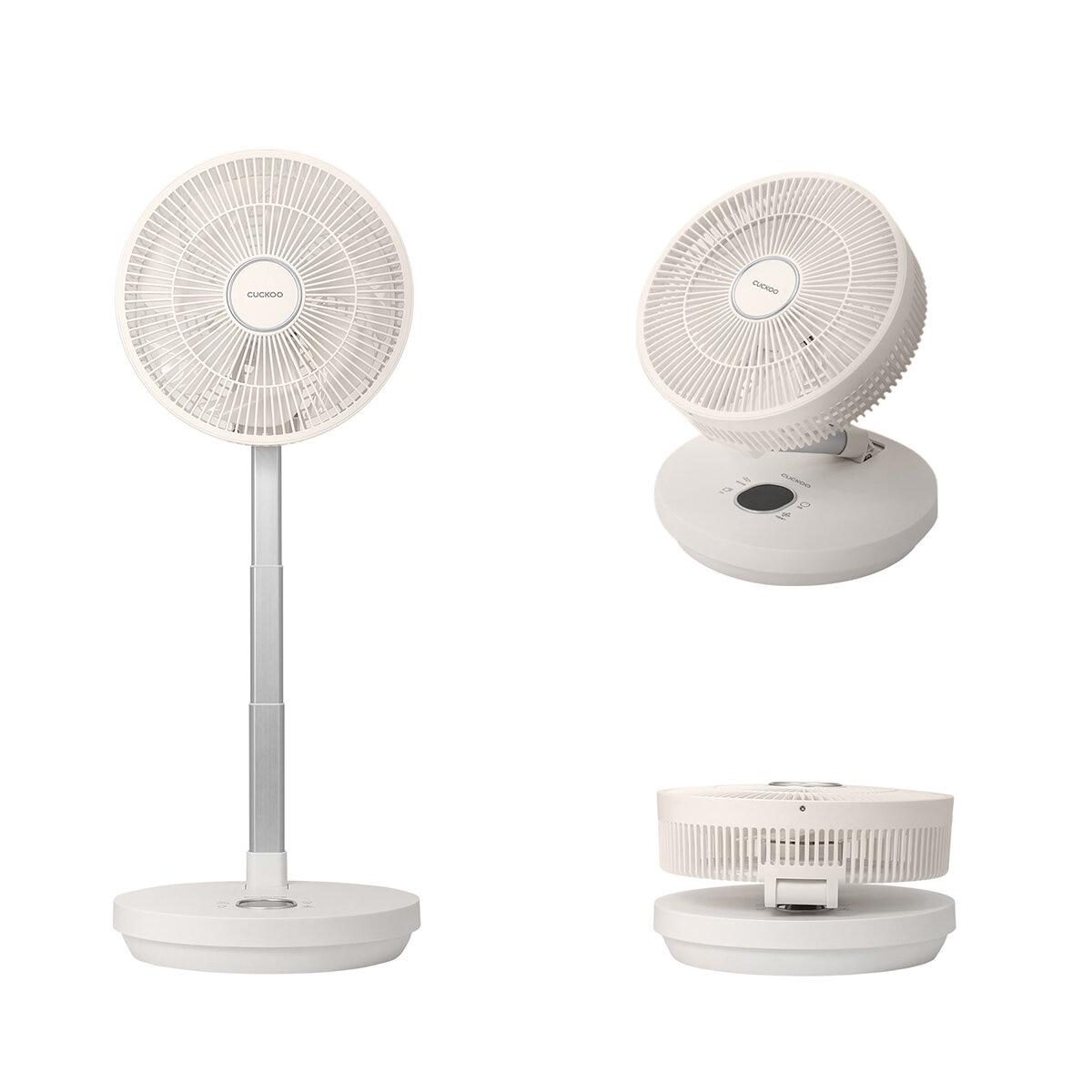 Cuckoo, Ventilador Pedestal y Escritorio Inalámbrico