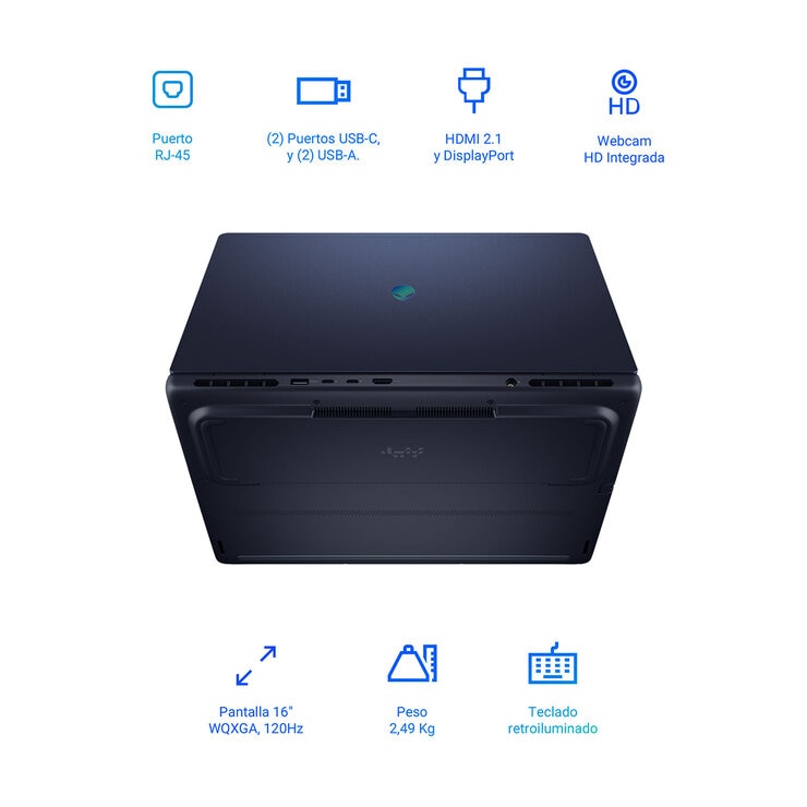 DELL Alienware Gaming NB Laptop 16" WQXGA Intel Core i7 16GB 1TB SSD DELL Alienware Gaming NB Laptop 16" WQXGA Intel Core i7 16GB 1TB SSD