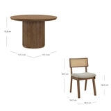 Bayside Furnishings, Juego de Comedor de 5 piezas