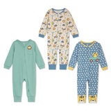 Koala Kids Mameluco 3 piezas para Bebé Varias Tallas y Colores Koala Kids Mameluco 3 piezas para Bebé Varias Tallas y Colores