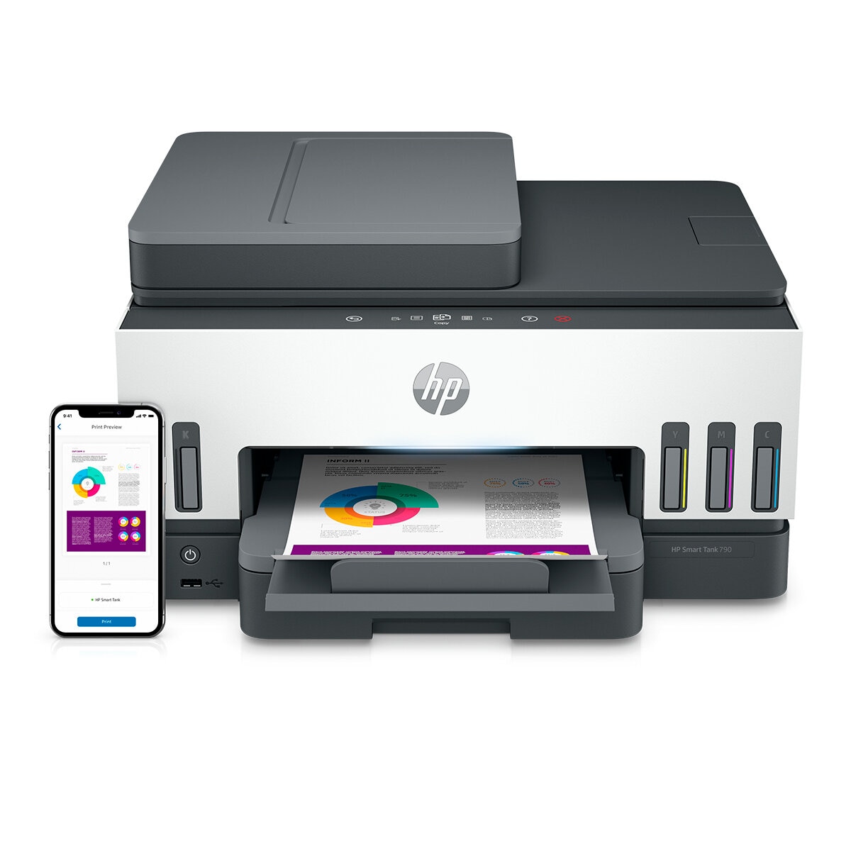 HP Multifuncional Smart Tank 790 