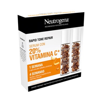 Neutrogena Suero Facial de Vitamina C 60 cápsulas