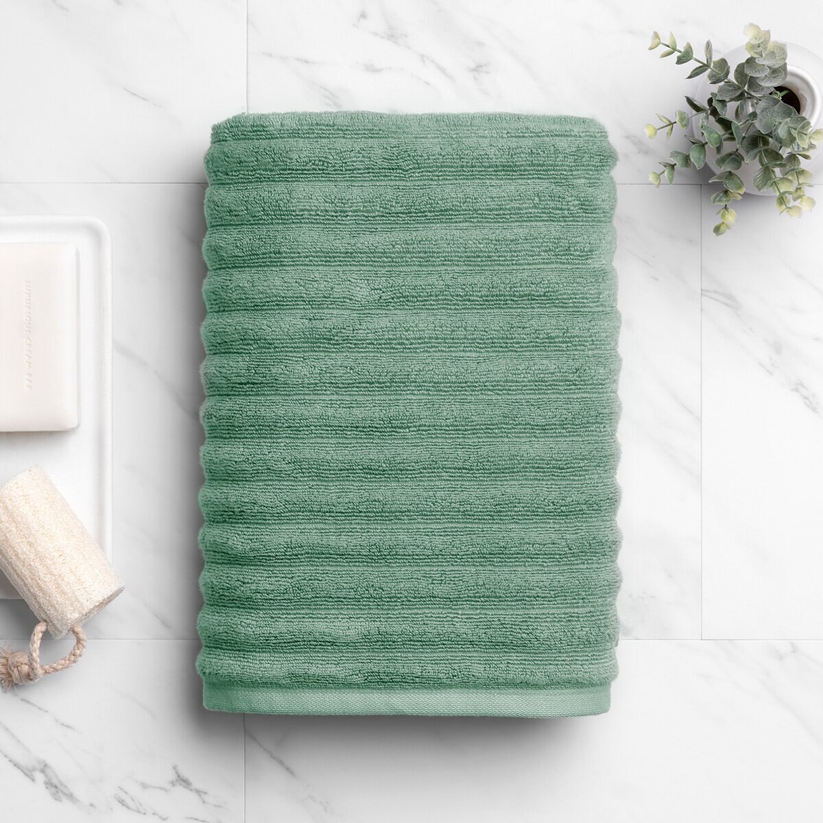 WelHome By Welspun Toalla para Baño 76cm x 147cm verde