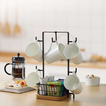 Gourmet Basics by Mikasa Soporte Vertical para Tazas Stella