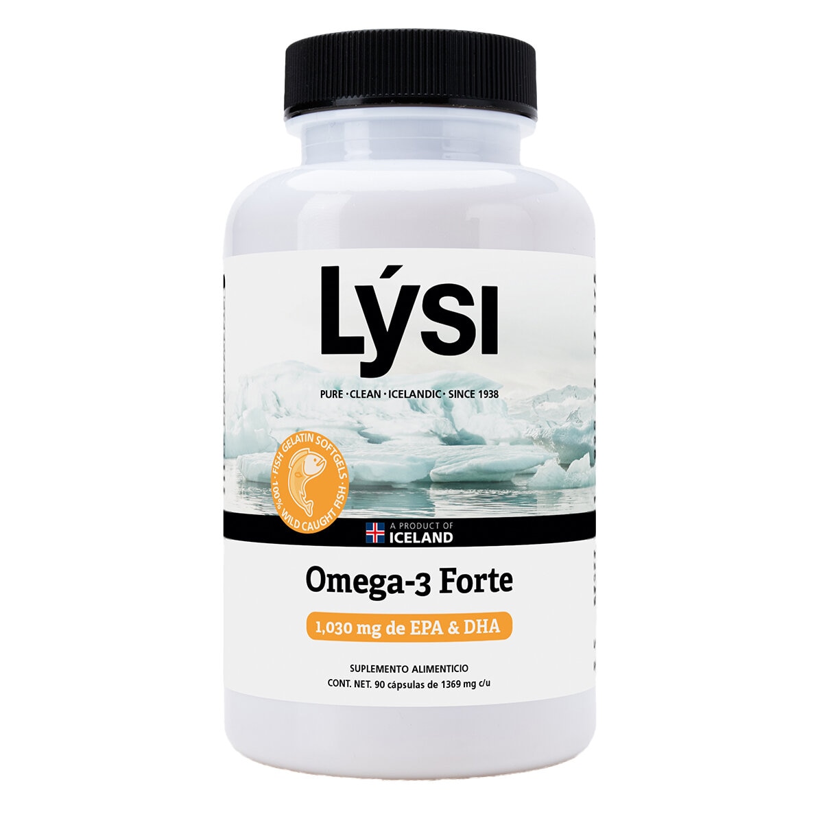 LYSI Aceite de Pescado Frasco de 90 Cápsulas LYSI Aceite de Pescado Frasco de 90 Cápsulas