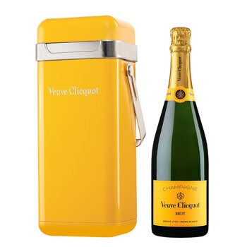 Champagne Veuve Clicquot Yellow Label 750 ml + Hielera Champagne Veuve Clicquot Yellow Label 750 ml + Hielera