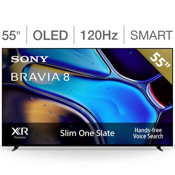 sony pantalla 55" oled 4k google tv