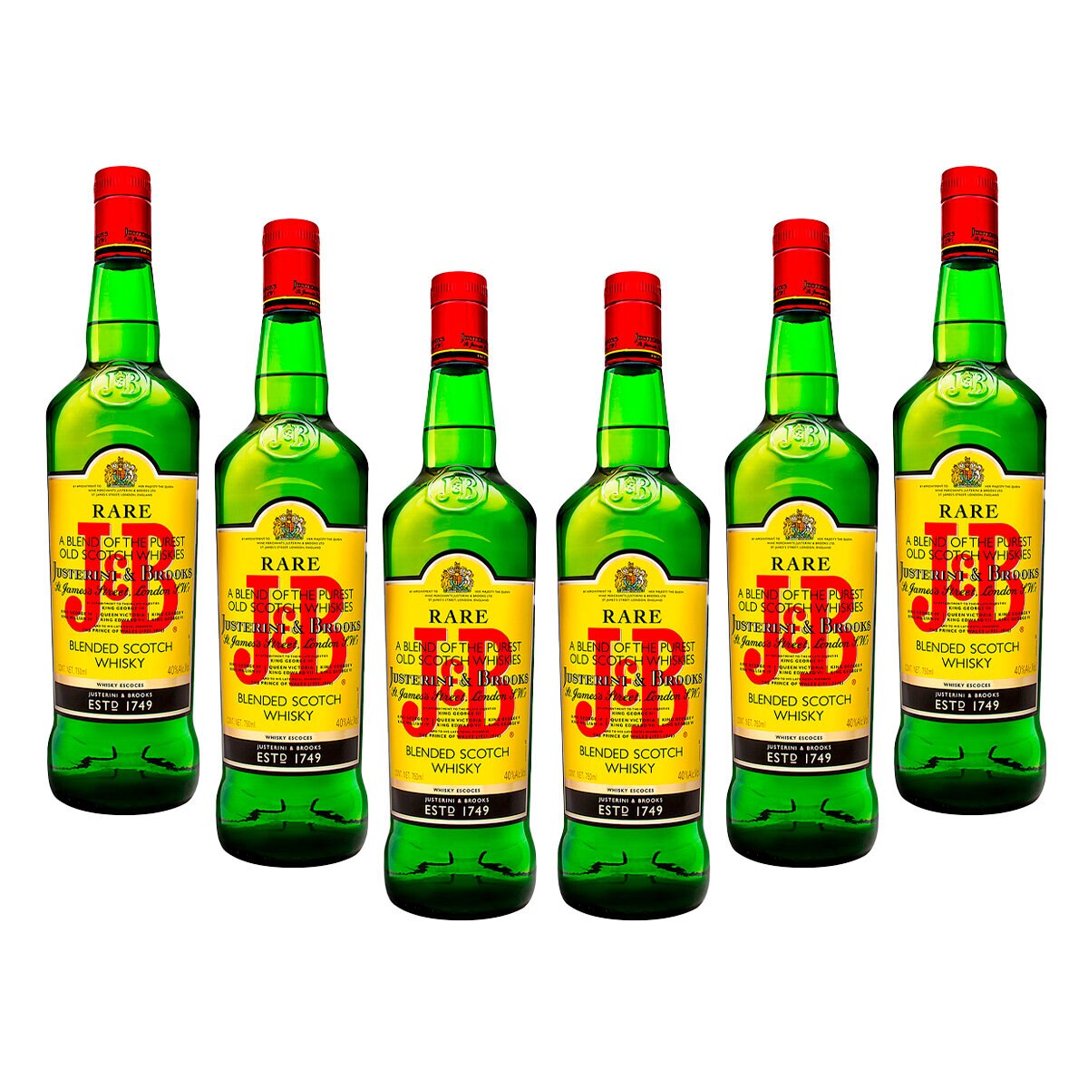 Whisky J&B 1 L : : Alimentos y Bebidas