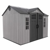 Lifetime, Cobertizo de Almacenamiento Exterior de 2.43 m x 3.04 m Lifetime, Cobertizo de Almacenamiento Exterior de 2.43 m x 3.04 m