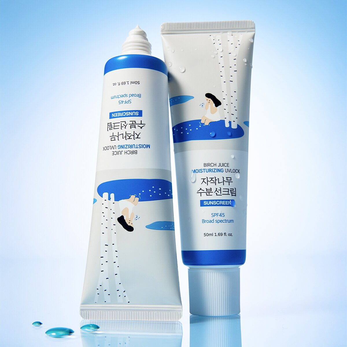 Round Lab Protector Solar Birch Juice 2 pzas Round Lab Protector Solar Birch Juice 2 pzas