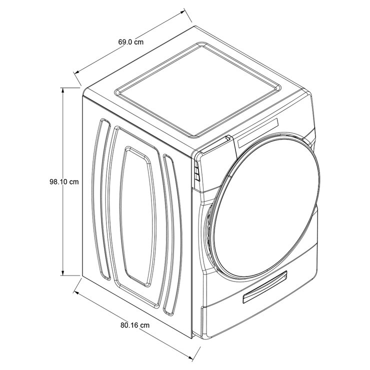 Whirlpool Lavasecadora eléctrica 20Kg Whirlpool Lavasecadora eléctrica 20Kg