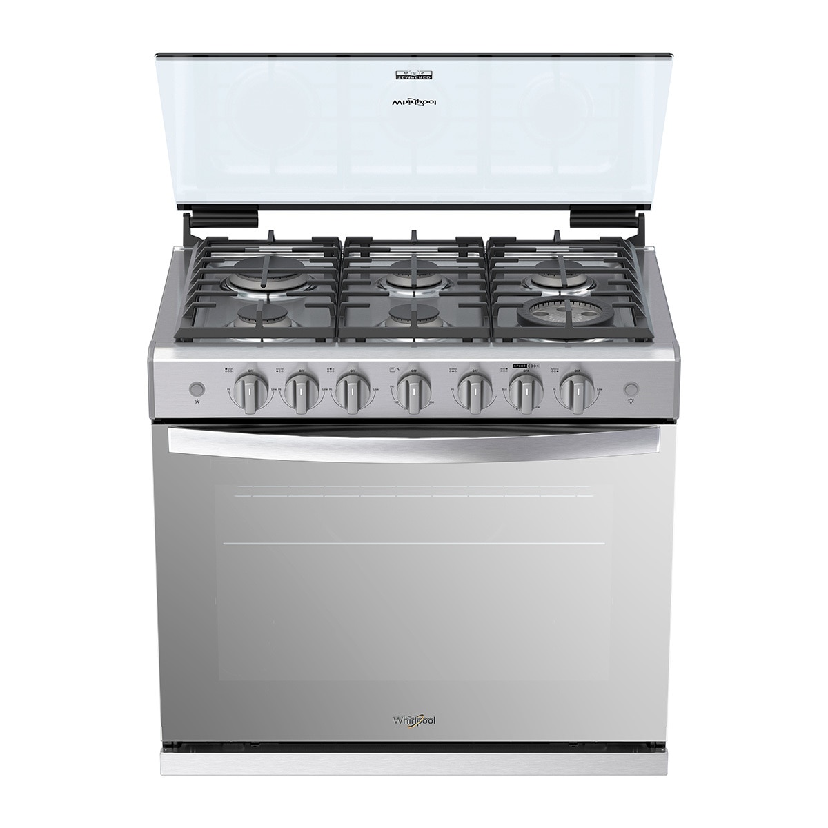 Whirlpool Estufa empotrable con 6 quemadores de 30" Whirlpool Estufa empotrable con 6 quemadores de 30"