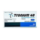 Tronium 40 mg con 14 cápsulas