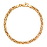 Pulsera, Oro Amarillo de 14K, 19cm