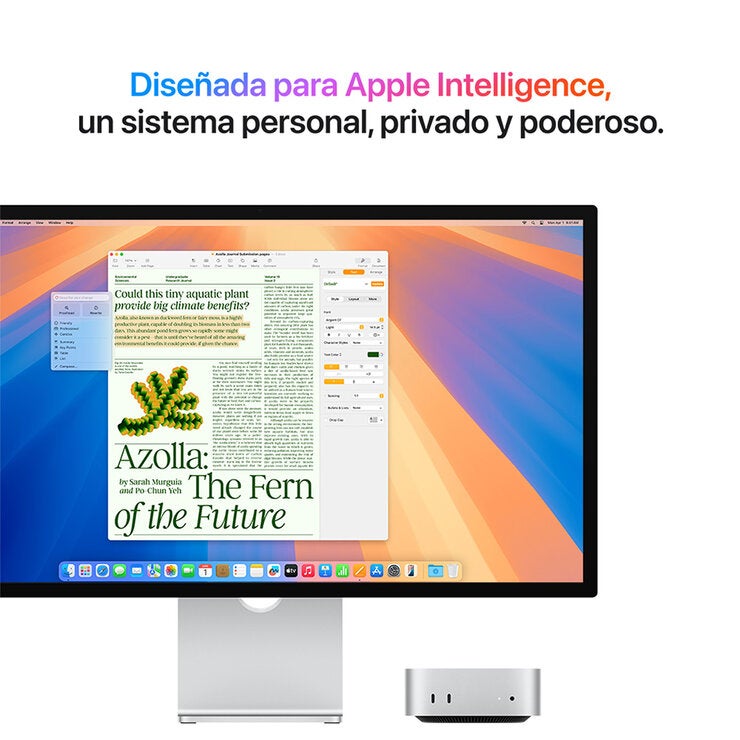 Apple Mac Mini Chip M4 Pro 512GB CPU de 12 Núcleos GPU de 16 Núcleos Memoria Unificada de 24GB Apple Mac Mini Chip M4 Pro 512GB CPU de 12 Núcleos GPU de 16 Núcleos Memoria Unificada de 24GB