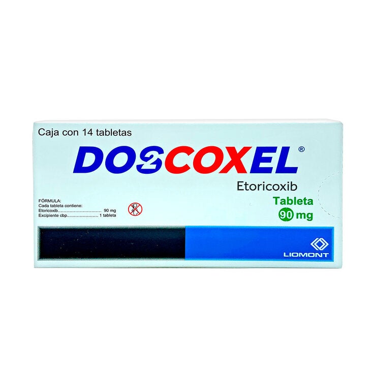 Doscoxel 90 mg 14 Tabletas Doscoxel 90 mg 14 Tabletas