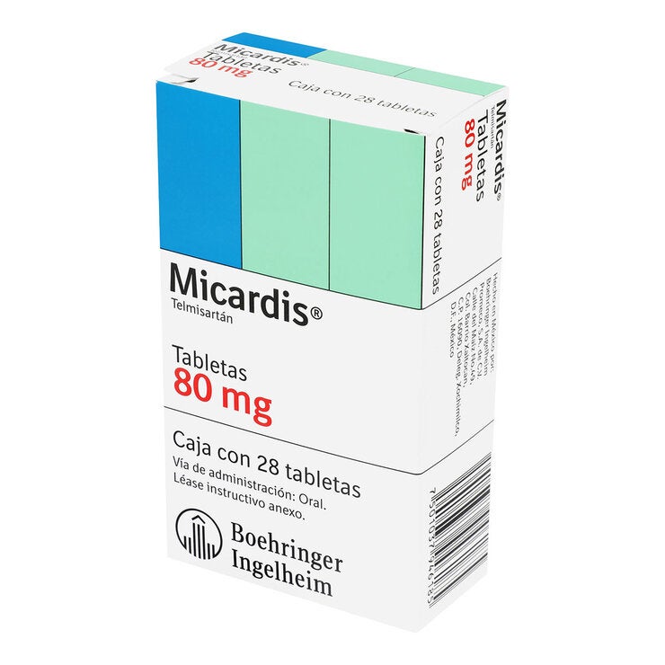 Micardis 80mg 28 Tabletas Micardis 80mg 28 Tabletas