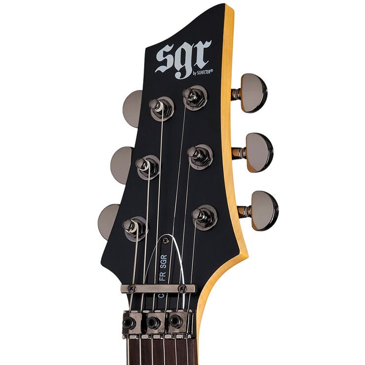 SGR by Schecter Guitarra Eléctrica C-1 FR Negro Satinado SGR by Schecter Guitarra Eléctrica C-1 FR Negro Satinado