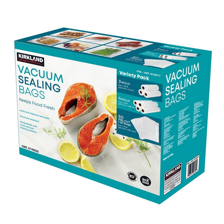 Kirkland Signature, kit para sistema de empaque al vacío Kirkland Signature, kit para sistema de empaque al vacío