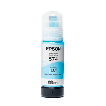 Epson Botella de Tinta Color Cian Claro T574