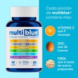 Multiblue Vitamina C 120 cápsulas 