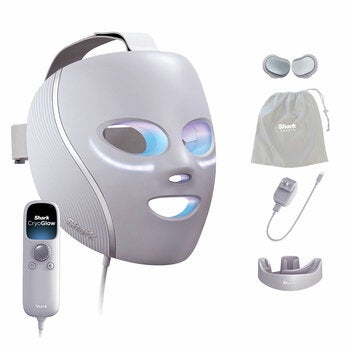 Shark, Máscara Facial LED CryoGlow con Terapia de Luz y Enfriamiento Shark, Máscara Facial LED CryoGlow con Terapia de Luz y Enfriamiento