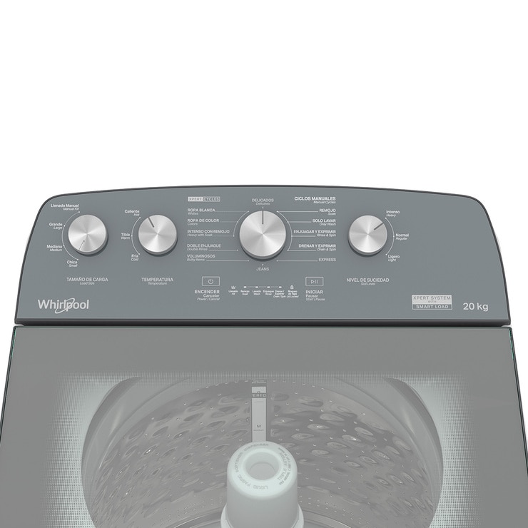 Whirlpool Lavadora 20Kg top load Whirlpool Lavadora 20Kg top load